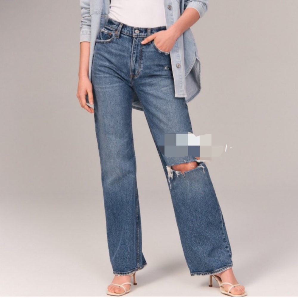 Abercrombie and fitch 90s relaxed jeans